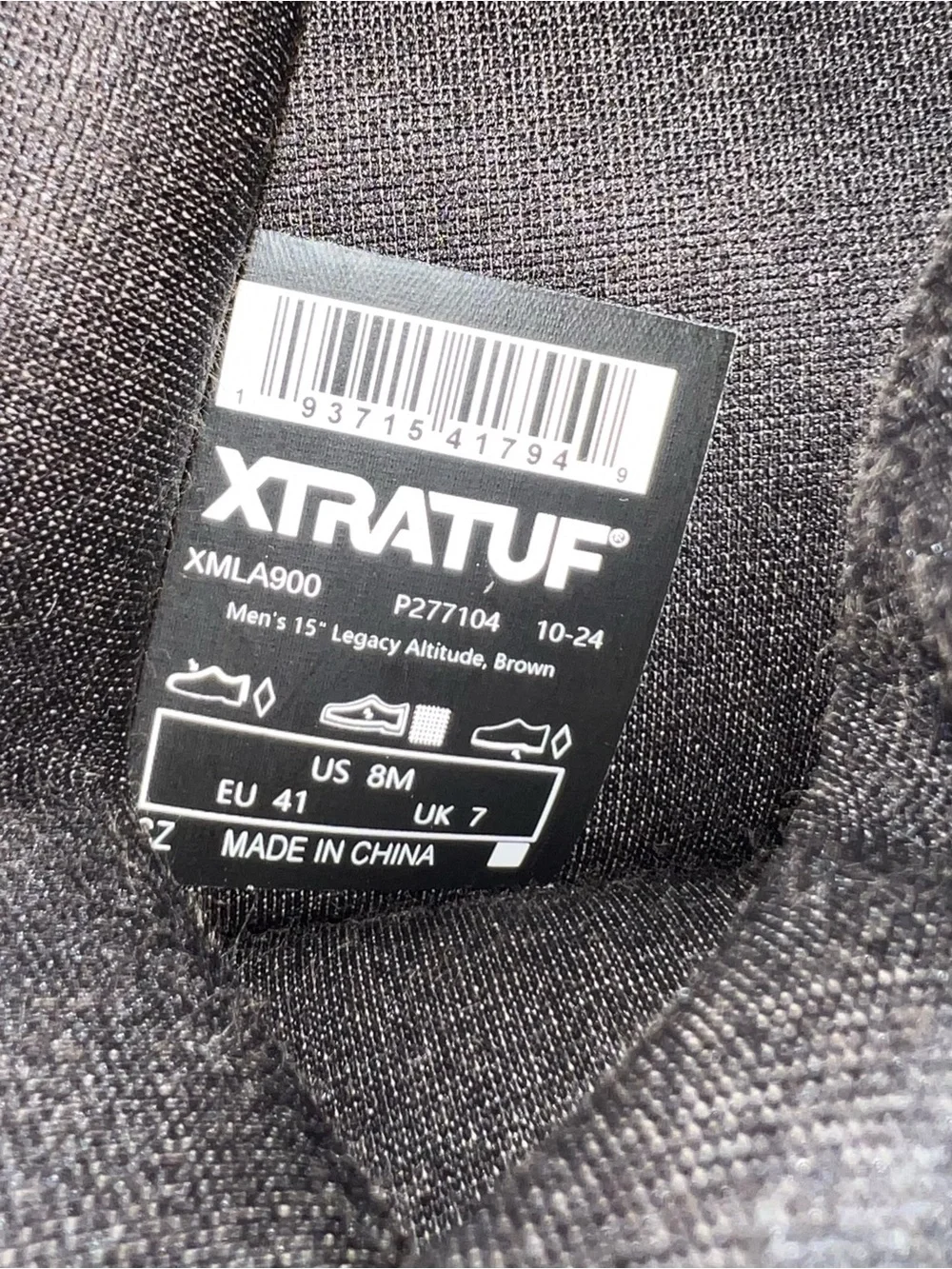 XtraTuf 15